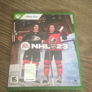 NHL 23 Xbox One Game - Black and Red
